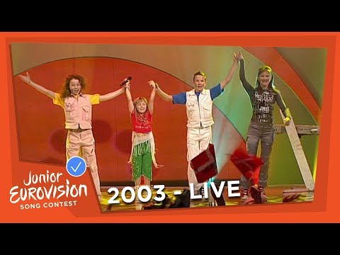 Volha Satsiuk - Tantsuy - Belarus - 2003 Junior Eurovision Song Contesst