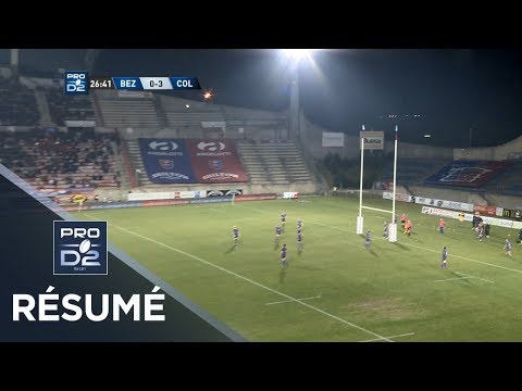 PRO D2 - Résumé Béziers-Colomiers: 25-13 - J21 - Saison 2018/2019