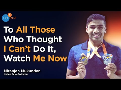 The story of Niranjan Mukundan - Indian para-swimmer