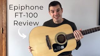 Video thumbnail for Epiphone FT-100 Acoustic Guitar Review by Best Buy Canada Product Videos