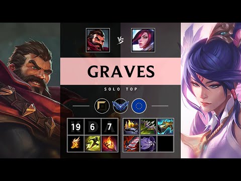 Graves Top vs Fiora - EUW Diamond Patch 25.14