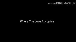 Youngboy never broke again - Where The Love at (lyrics)