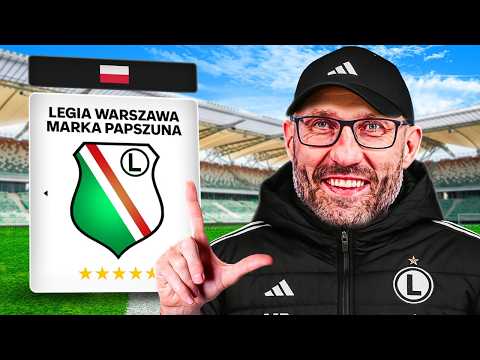 Zbudowałem NOWĄ Legię Warszawa MARKA PAPSZUNA i wygrałem... 🏆