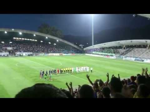 Prva Liga - NK MARIBOR v NK Olimpija Ljubljana - Naprej Viole Himna [HD]