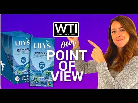 Lily's Crispy Rice Dark Chocolate Bar - WTI product video review
