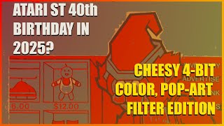 Atari ST 40th? Transmissions From the Tarriff bunker #atari #atarist #atari8bit #switch2