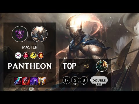 Pantheon Top vs Gangplank - KR Master Patch 10.23