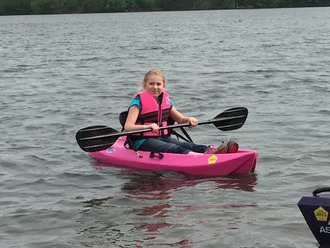 Lifetime Wave Youth Kayak - Paddle Clip Installation