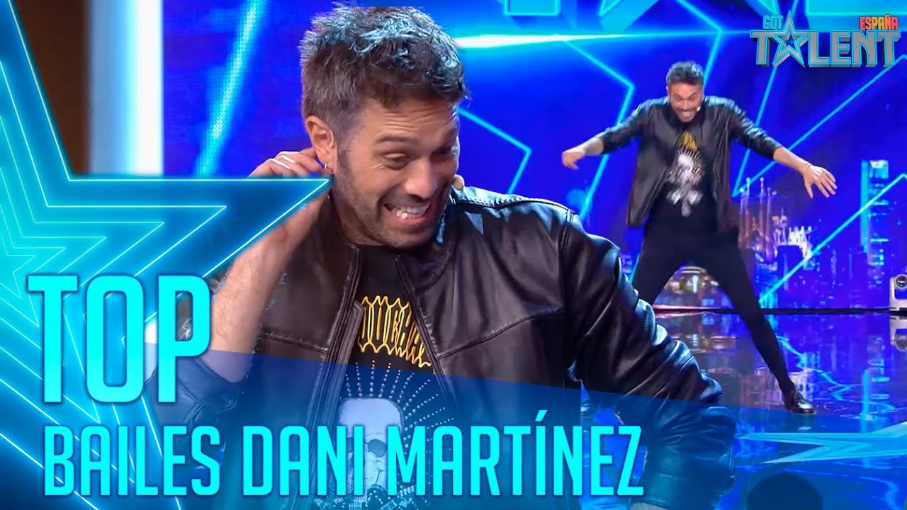 Dani Martínez BAILANDO: Sus BAILES más SURREALISTAS | Got Talent España 7