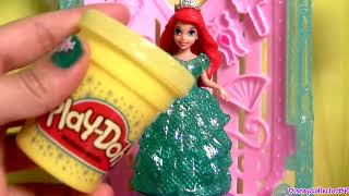 Play Doh Sparkle Princess Ariel Elsa Anna Disney F