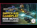 Monster Hunter Rise | New SWITCH AXE Weapon Gameplay - New Moves, Changes & Silkbind Attacks