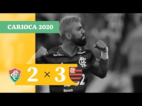 FLUMINENSE 2 X 3 FLAMENGO - GOLS - 12/02 - CAMPEONATO CARIOCA 2020