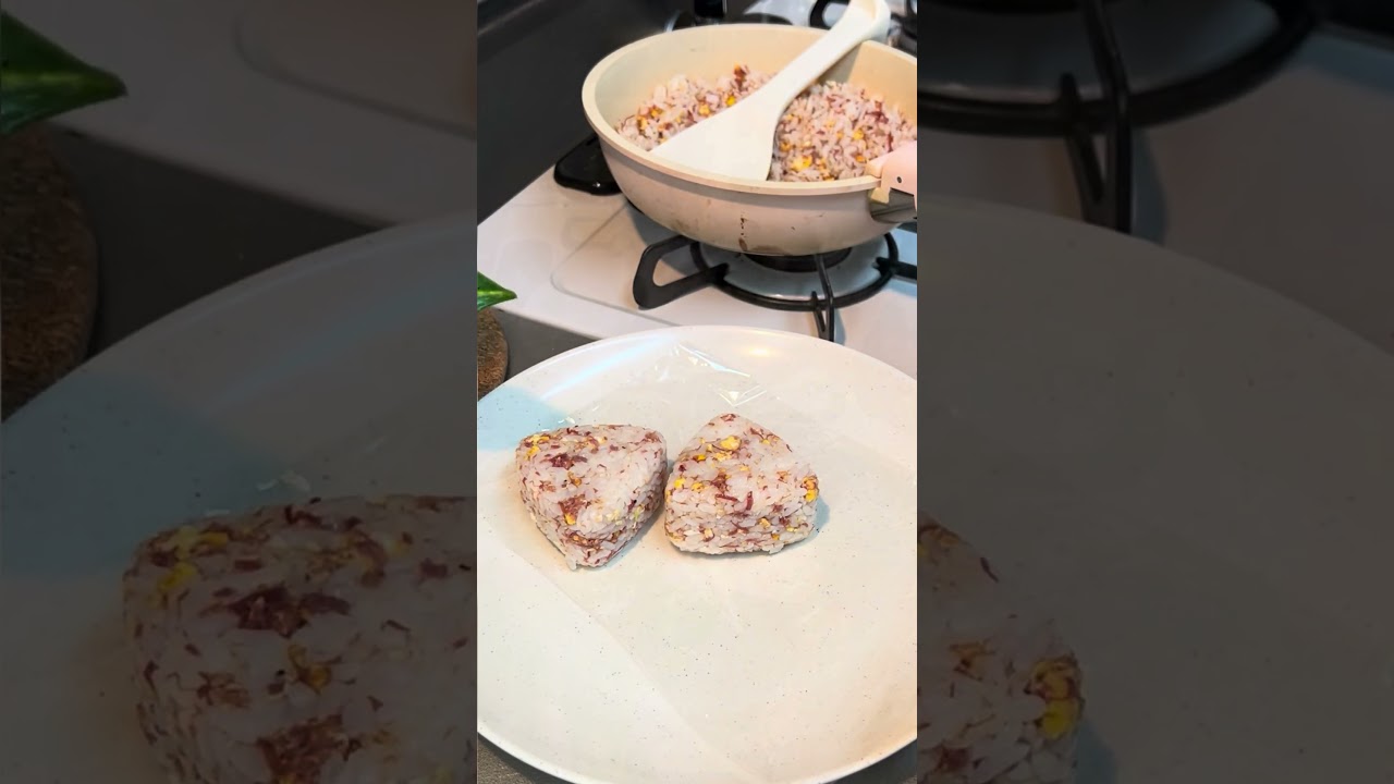 ඔනිගිරි 🍙🍙 #cookwithlove #food #homecuisine #foodrecipes #foodpassion