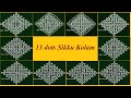 Simple and easy sikku kolam  collection with 13 dots/ 13 pulli kolam/ kambi kolam/ Aaroor Sisters