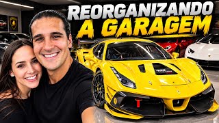 ESSE ELEVADOR DE CARRO AGUENTA? Ferrari de Corrida, Porsche e Resenha com a Esposa! 