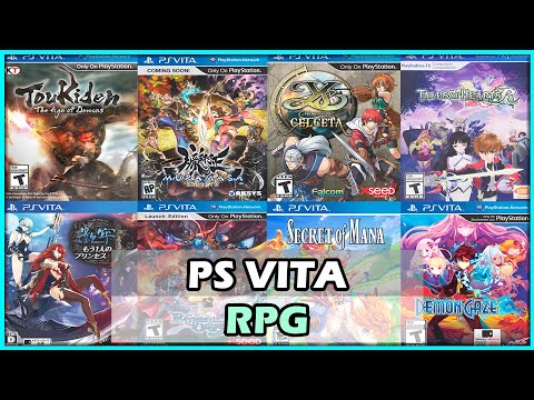 TOP 40 BEST RPG GAMES ON PS VITA || PS VITA RPG GAMES