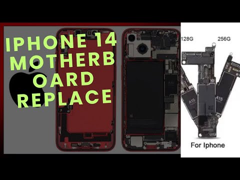 How to iPhone 14 motherboard replacement #Motherboard #Pcb ￼￼