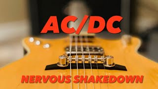 AC/DC Nervous Shakedown (Malcolm Young Guitar Lesson)