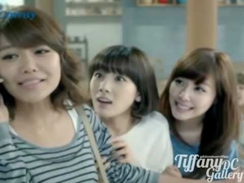SNSD Tiffany cut @ ( coway cf & making )