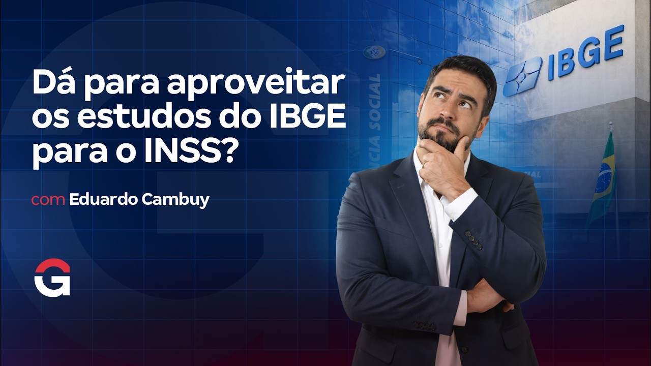 Dá para aproveitar os estudos do IBGE para o INSS?