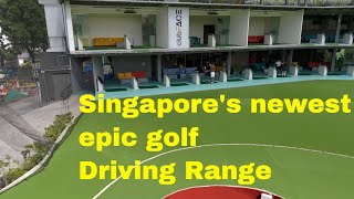Singapore's Most Epic New Driving Range Will Blow Your Mind #golf #viralvideo #vlog