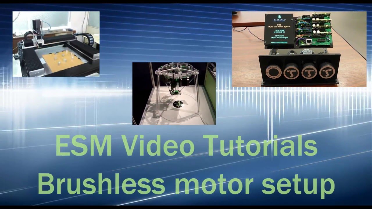 Technosoft Tutorial: Motor Setup using EasyMotion Studio
