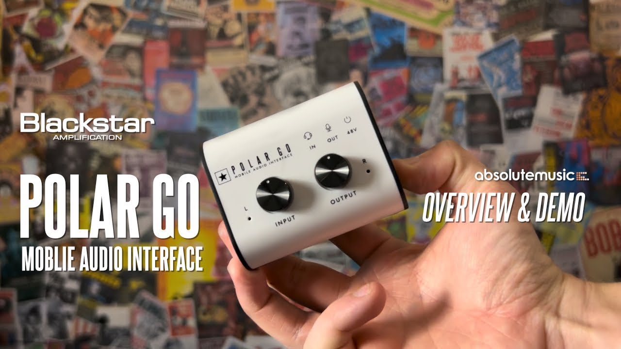 Blackstar Polar GO Mobile Audio Interface - Overview and Demo - YouTube