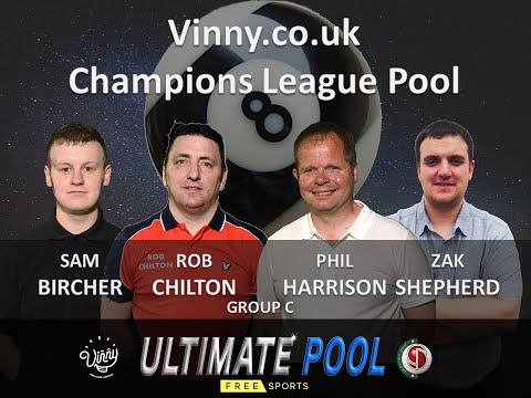 Sam Bircher v Phil Harrison Vinny.co.uk Champions League Pool