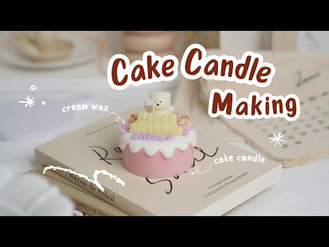 DIY Cake Candle Tutorial | Too Cute to Light 🍰🕯
