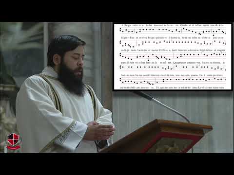 Exsultet - Præconium paschale (Pregón Pascual en latín)