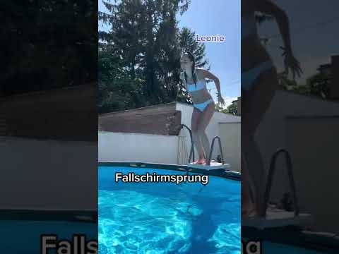 Wer hat es besser gemacht? 😅 #twins #zwillinge #fürdich #foryou #challenge #pool