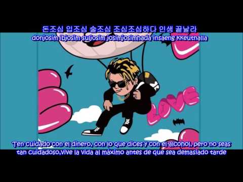PSY feat Taeyang (BIGBANG) - LOVE (Sub Español - Hangul - Roma)