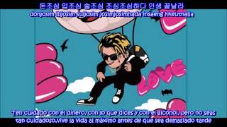 PSY feat Taeyang (BIGBANG) - LOVE (Sub Español - Hangul - Roma)