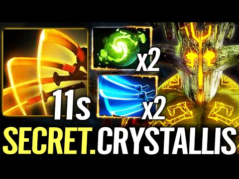 🔥 Juggernaut 11SEC Omnislash + Swiftslash — Refresher + Aghanim by SECRET Crystallis Epic Dota 2 Pro
