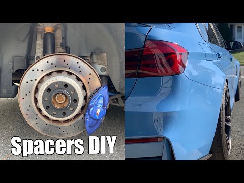 Testing various wheel spacers on a BMW M3 - a DIY Install Guide
