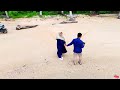 Pemandangan Yg Indah Di Pantai Dungun Laut Jawai Kalbar