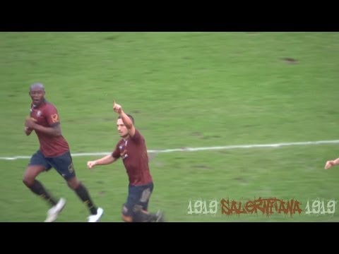 David Mounard gol 1-1 in Salernitana Gubbio 2-1  19/01/2014