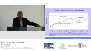 Vortrag zur Eurokrise, Prof. Heiner Flassbeck @FU Berlin, 1. Juli 2015