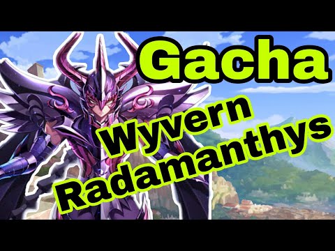 Gacha Wyvern Radamanthys (Hero AOE P.ATK Terbaik Saat ini) - Saint Seiya Awakening -