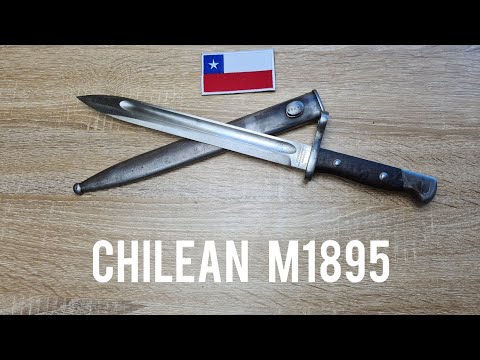German made, Chilean M1895 bayonet