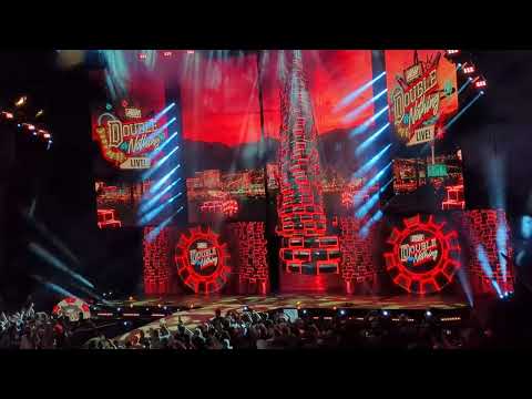 AEW DOUBLE OR NOTHING 2023 LAS VEGAS - Pyro opening as the blackjack battle royal is about to begin