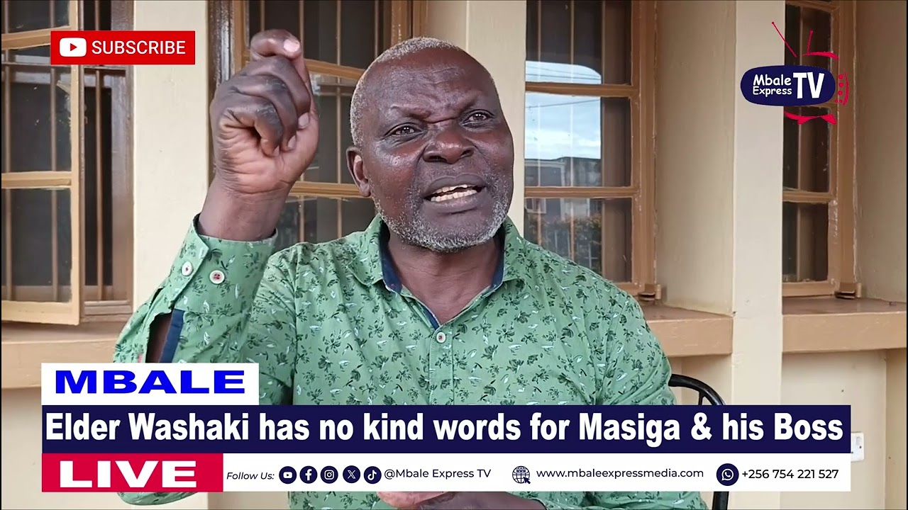 Stop passing warning ⚠️ to people; Elder Washaki cautions Steven Masiga 