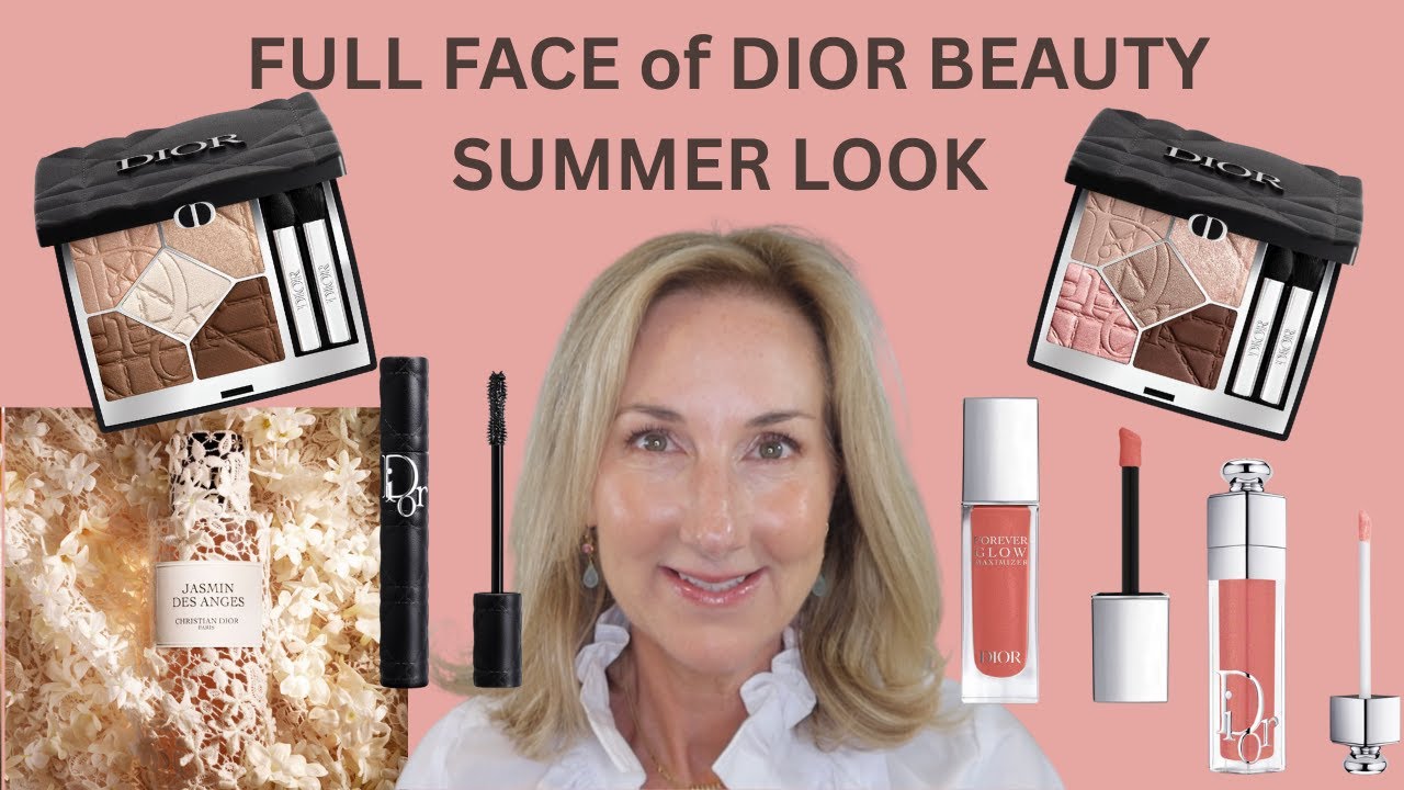 GET READY WITH ME | FULL FACE OF DIOR | SUMMER LOOK!