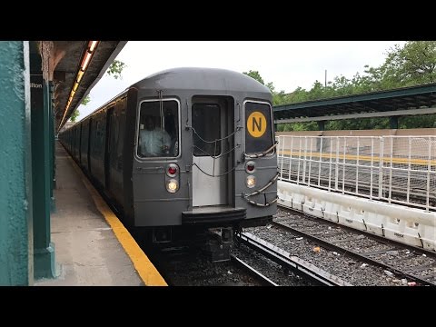 NYC Subway HD 60fps: BMT Sea Beach Line Northbound N Train Rehab Opening Day (5/22/17)