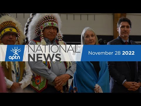 APTN National News November 28, 2022 – Wellness support for James Smith, O'Bonsawin sworn in