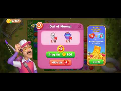 GARDENSCAPES CHALLENGE LEVEL 12895 FAILED | MARI MAIN BERSAMA