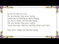 Bob Mould - Stop Your Crying Lyrics