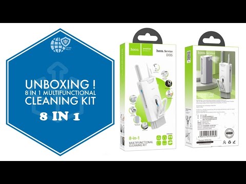 UNBOXING ! Multifunctional Cleaning Kit 8 in 1 - Hoco-DI35 || Future Field