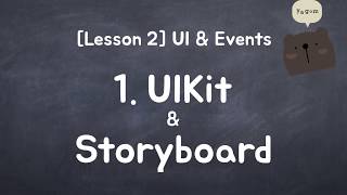 iOS for Starter - UIKit and Storyboard