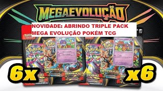 TRIPLE PACK MEGA EVOLUÇÃO POKÉMON TCG 2025 SAIU AS CARTAS ULTRA RARAS!!
